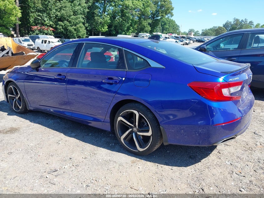 2022 Honda Accord Sport VIN: 1HGCV1F37NA104767 Lot: 45295138
