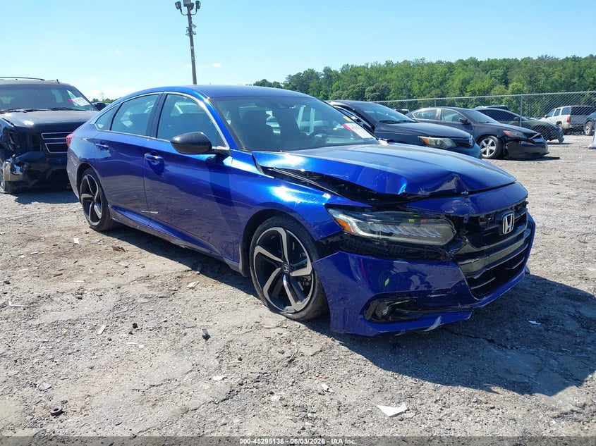 2022 Honda Accord Sport VIN: 1HGCV1F37NA104767 Lot: 45295138
