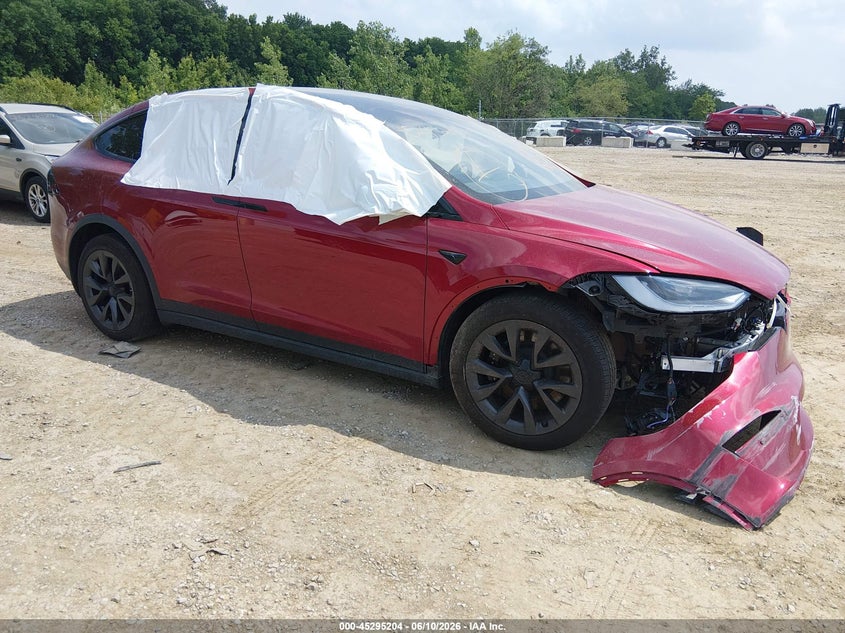 Vin: 7saxcde57pf420998, lot: 45793060, tesla model x dual motor all-wheel drive/standard range 2023 img_1