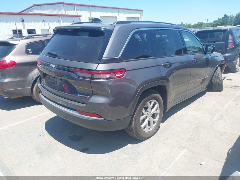 Vin: 1c4rjhbg8n8632993, lot: 45793081, jeep grand cherokee limited 4x4 20224