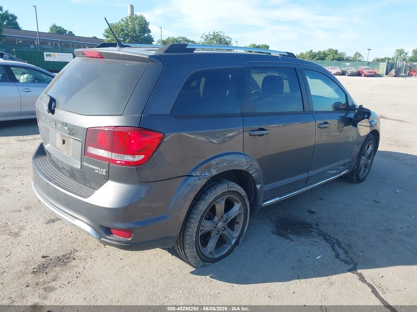 Vin: 3c4pddggxht618339, lot: 45793106, dodge journey crossroad plus awd 20174