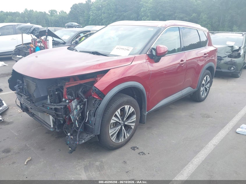VIN 5N1AT3BA0MC747214 2021 NISSAN ROGUE SV FWD