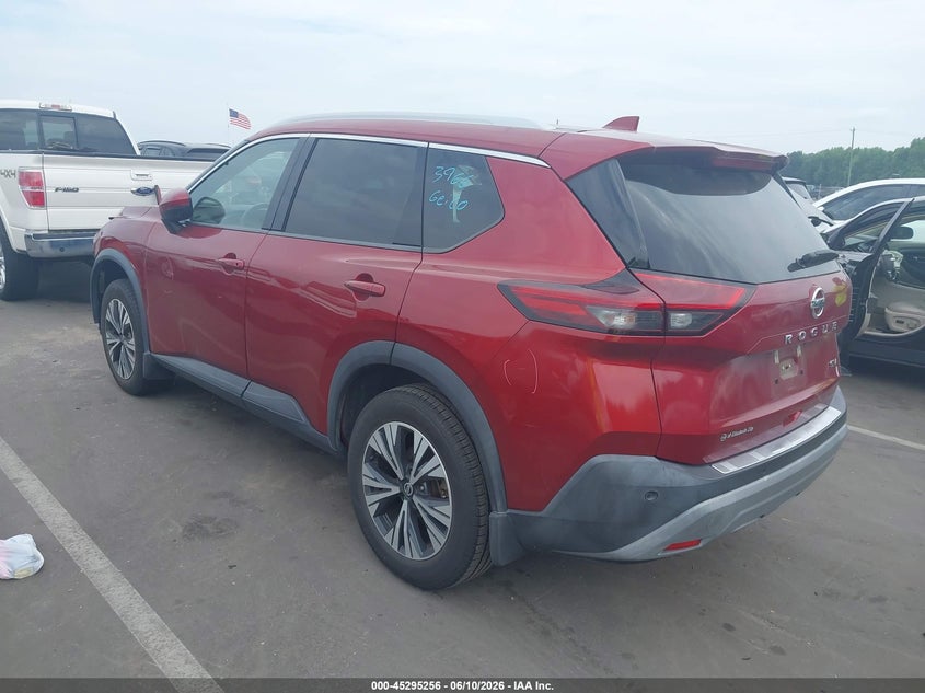 VIN 5N1AT3BA0MC747214 2021 NISSAN ROGUE SV FWD