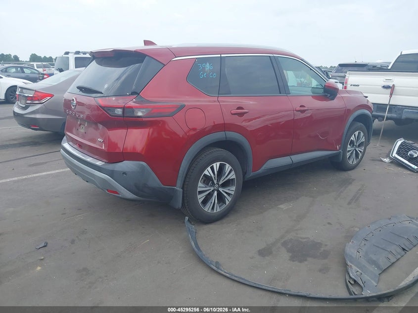 VIN 5N1AT3BA0MC747214 2021 NISSAN ROGUE SV FWD