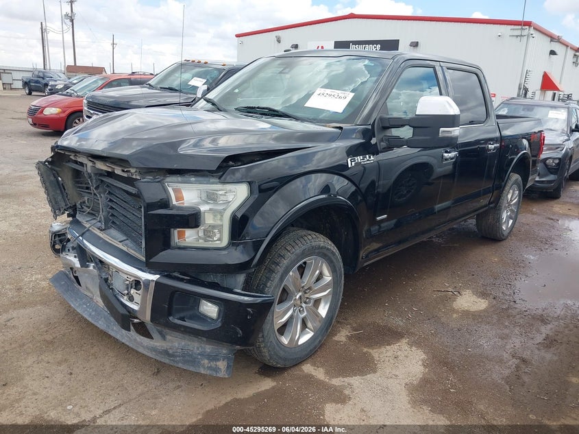 Vin: 1ftew1eg5hfa45752, lot: 45793125, ford f-150 platinum 20172