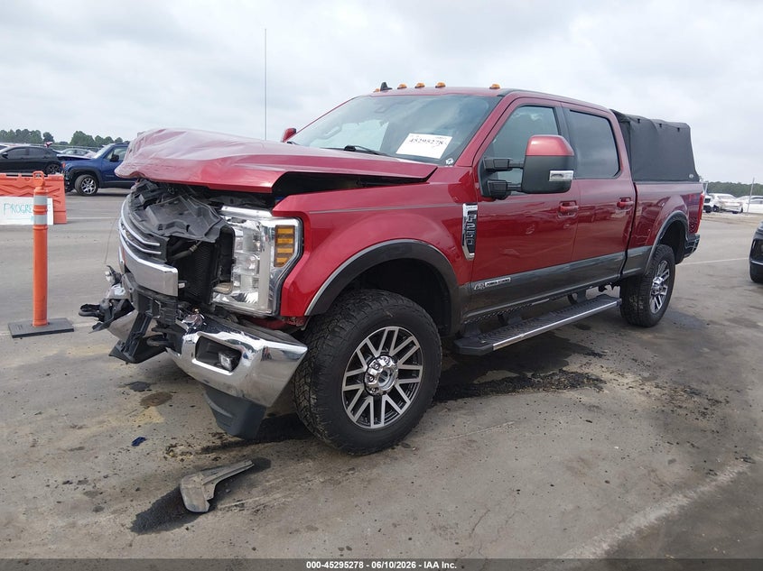 Vin: 1ft7w2bt4kec76297, lot: 45793134, ford f-250 lariat 20192