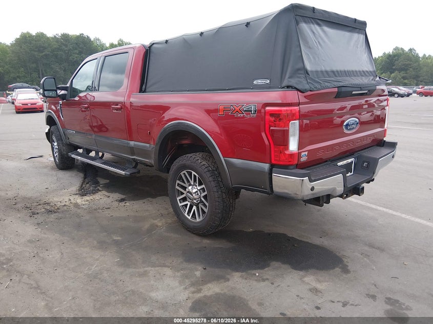 Vin: 1ft7w2bt4kec76297, lot: 45793134, ford f-250 lariat 20193