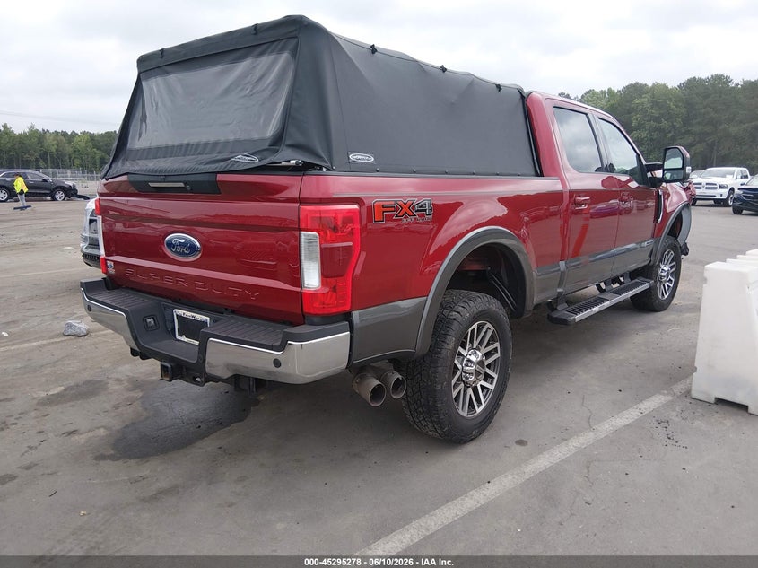 Vin: 1ft7w2bt4kec76297, lot: 45793134, ford f-250 lariat 20194