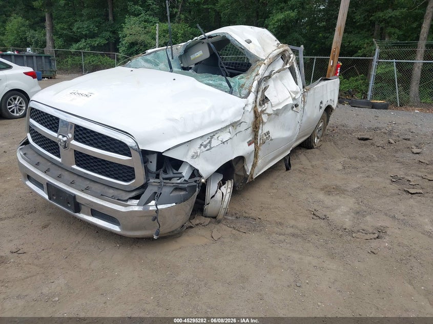 Vin: 3c6jr6dt7kg509333, lot: 45793138, ram 1500 classic tradesman  4x2 8' box 20192