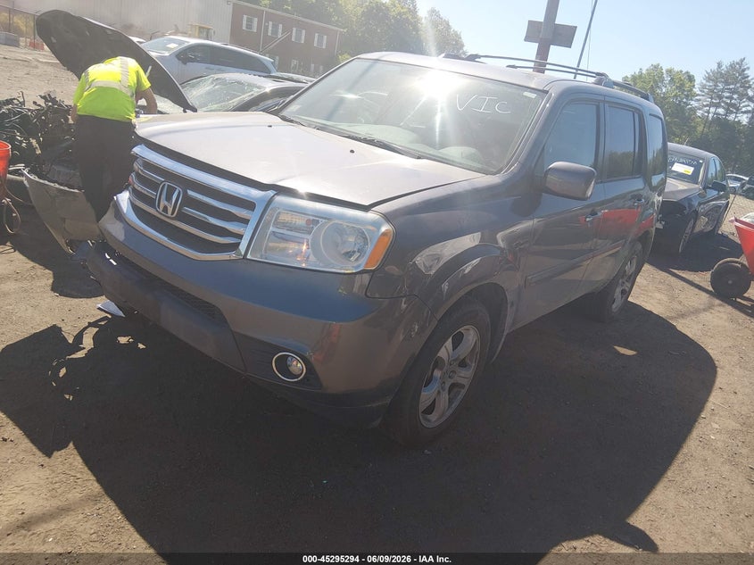 Vin: 5fnyf4h51eb052707, lot: 45793150, honda pilot ex-l 20142