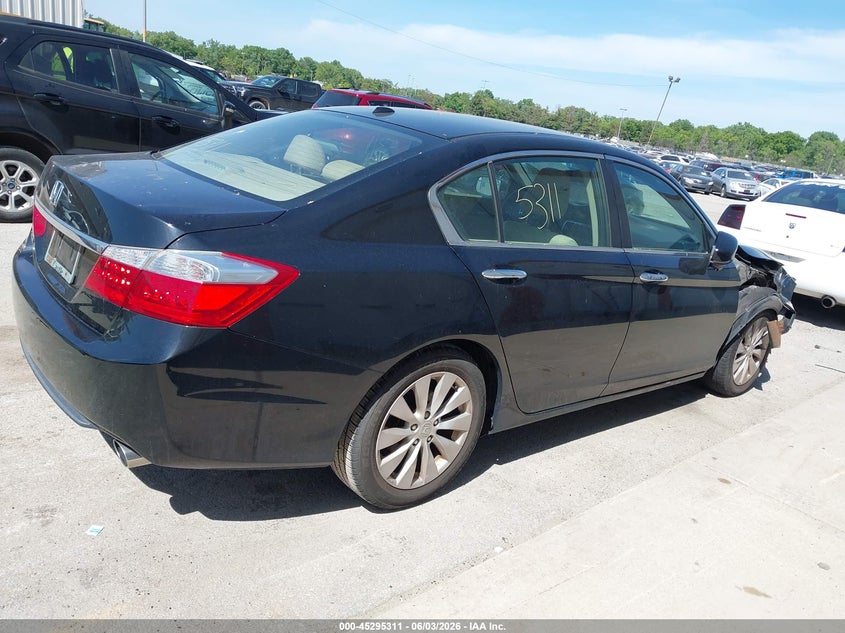 Vin: 1hgcr2f83fa094634, lot: 45793167, honda accord ex-l 20154