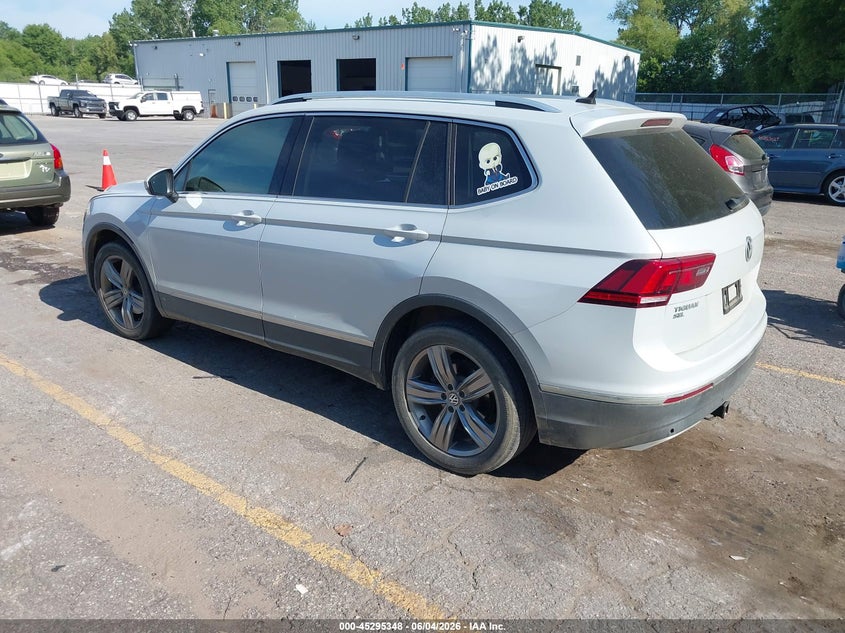Vin: 3vv5b7ax2jm123545, lot: 45793204, volkswagen tiguan 2.0t sel premium 20183