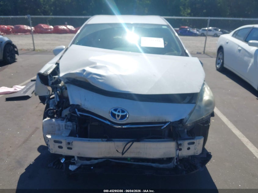 TOYOTA PRIUS V 2012 VIN JTDZN3EU8C3173130