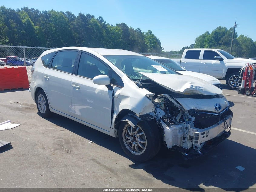 2012 TOYOTA PRIUS V auction photo 1