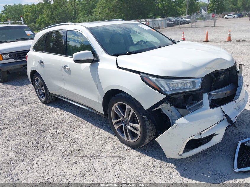 Vin: 5j8yd4h8xjl027054, lot: 45793232, acura mdx advance package 2018 img_1