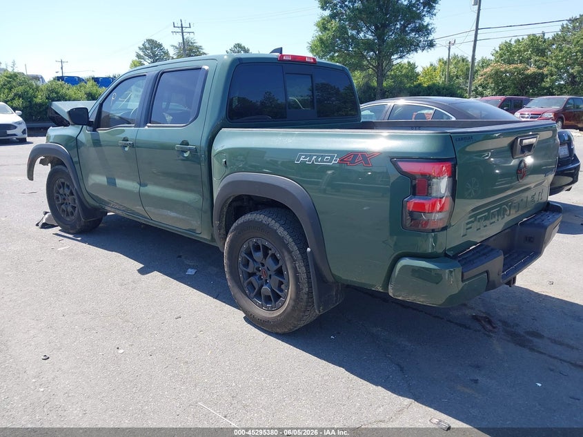 Vin: 1n6ed1ek8nn648137, lot: 45793236, nissan frontier pro-4x 4x4 20223
