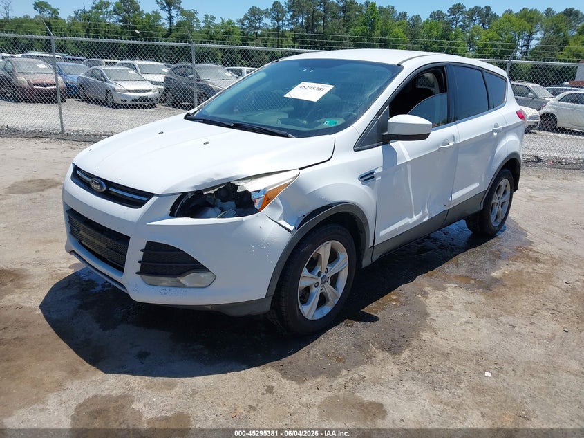 Vin: 1fmcu9g96dua54701, lot: 45793237, ford escape se 20132