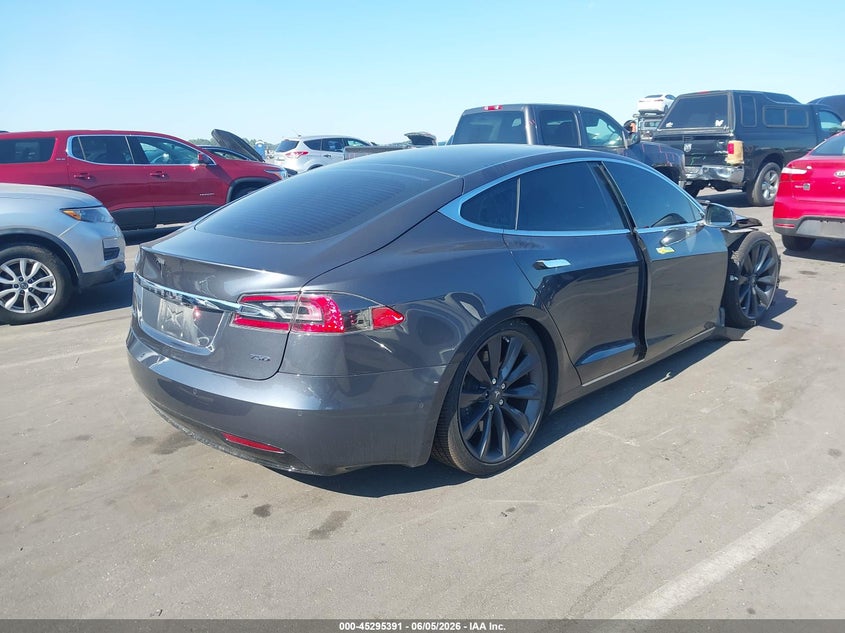 Vin: 5yjsa1e22jf245505, lot: 45793247, tesla model s 100d/75d/p100d 20184