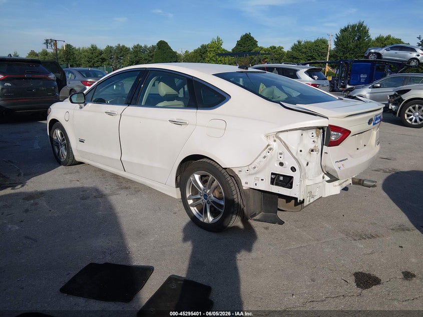 Vin: 3fa6p0su6gr336676, lot: 45793257, ford fusion energi titanium 20163
