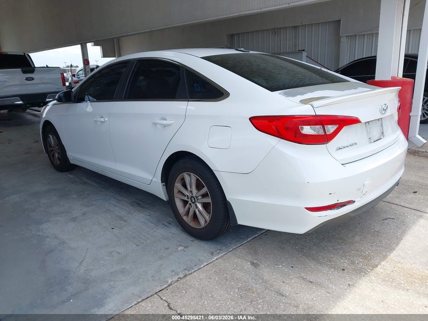 Vin: 5npe24af2fh183147, lot: 45793277, hyundai sonata se 20153