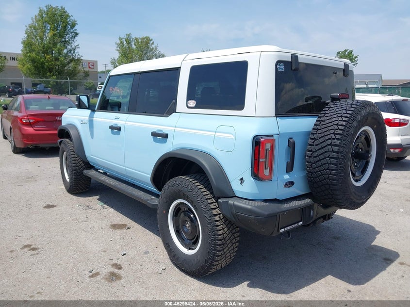 Vin: 1fmee4gp5pla71443, lot: 45793280, ford bronco heritage limited edition 20233