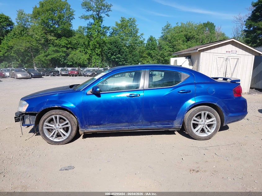 2012 Dodge Avenger Sxt Plus VIN: 1C3CDZEG5CN194385 Lot: 45295454