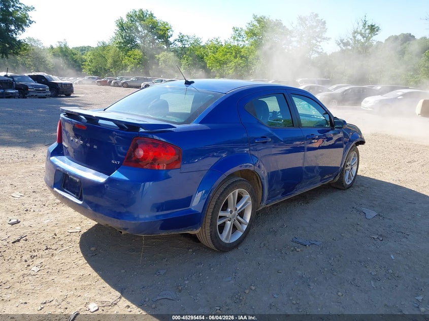 Vin: 1c3cdzeg5cn194385, lot: 45793310, dodge avenger sxt plus 20124