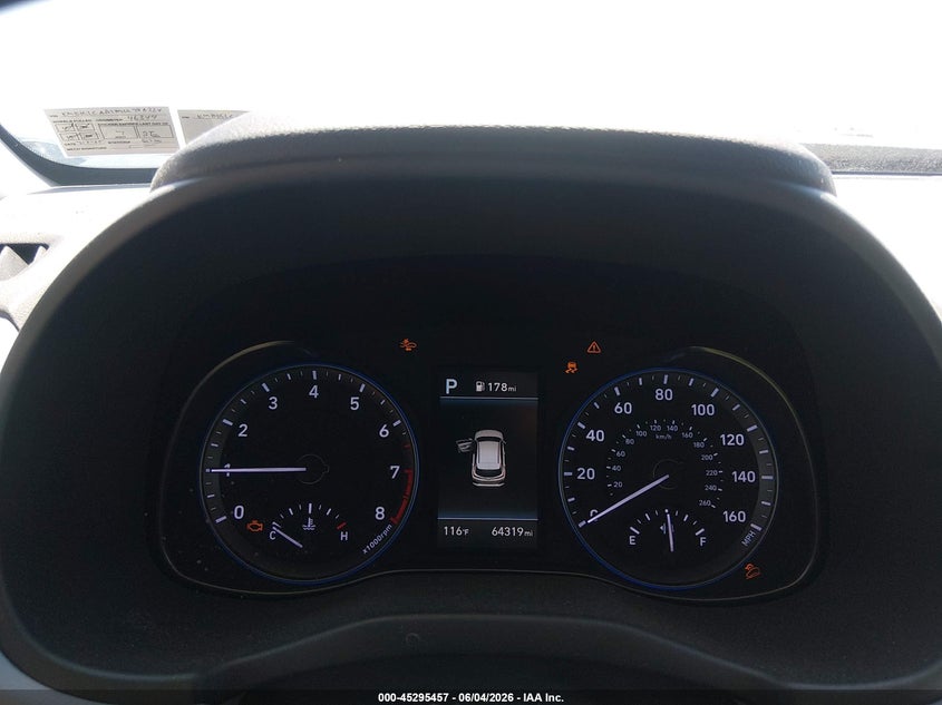 2021 Hyundai Kona Se VIN: KM8K1CAA1MU746224 Lot: 45295457