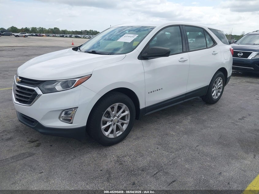 2018 Chevrolet Equinox Ls 3GNAXHEV9JL400489 photo 1