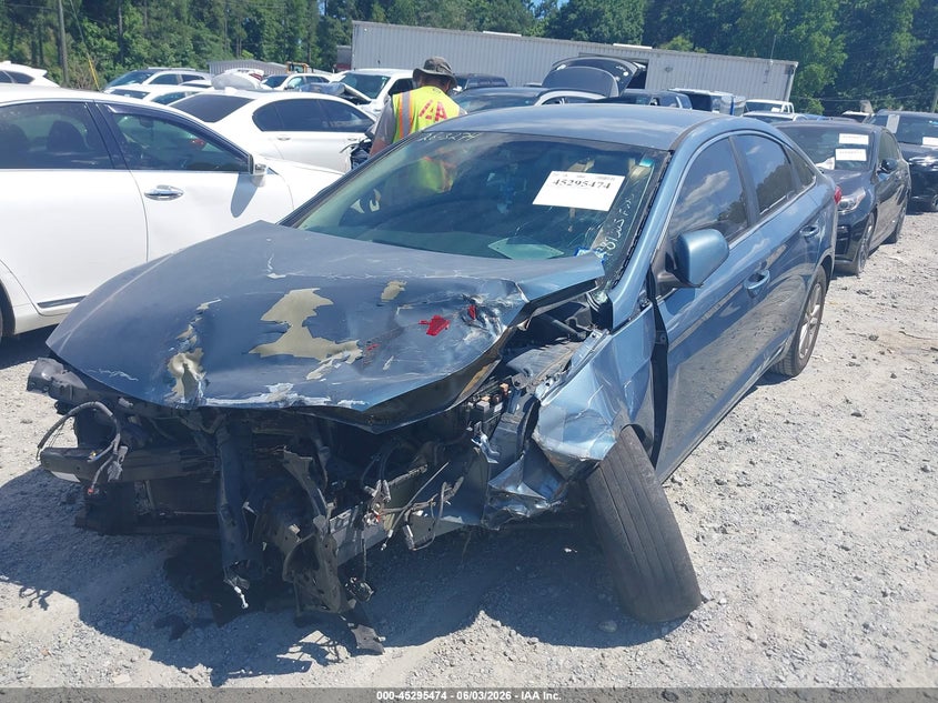 Vin: 5npe24af3hh530570, lot: 45793330, hyundai sonata 20172