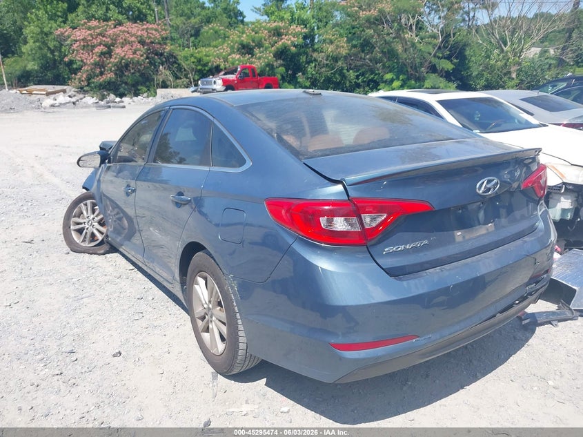 Vin: 5npe24af3hh530570, lot: 45793330, hyundai sonata 20173
