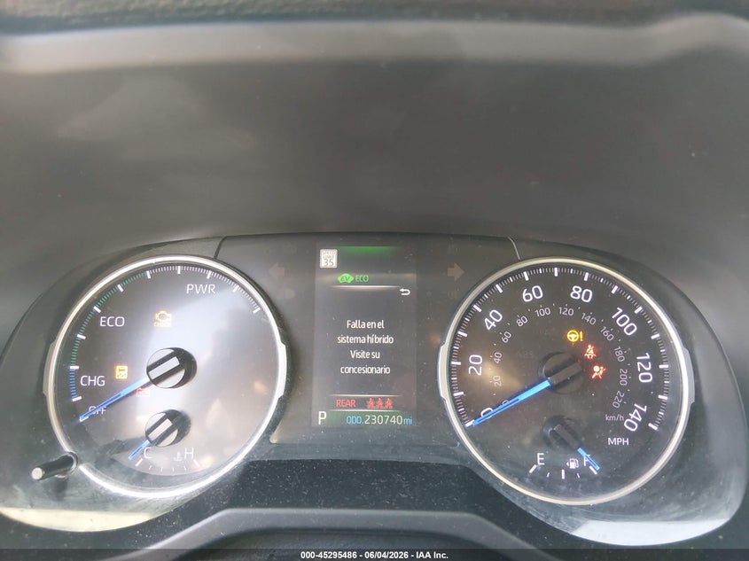 2020 Toyota Rav4 Hybrid Le VIN: JTMLWRFV3LD546856 Lot: 45295486