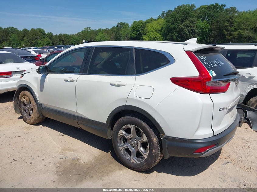 Vin: 2hkrw2h83jh600107, lot: 45793356, honda cr-v ex-l/ex-l navi 20183