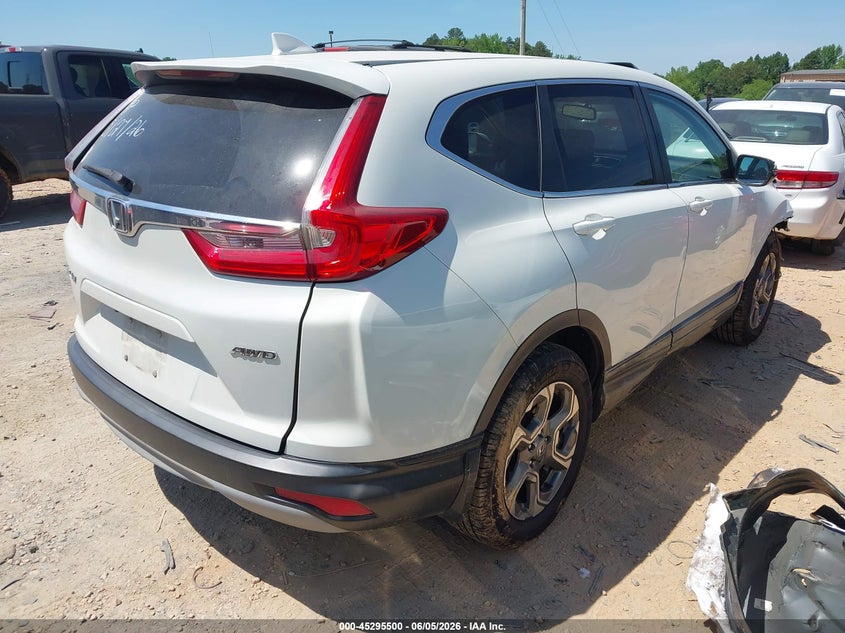 Vin: 2hkrw2h83jh600107, lot: 45793356, honda cr-v ex-l/ex-l navi 20184