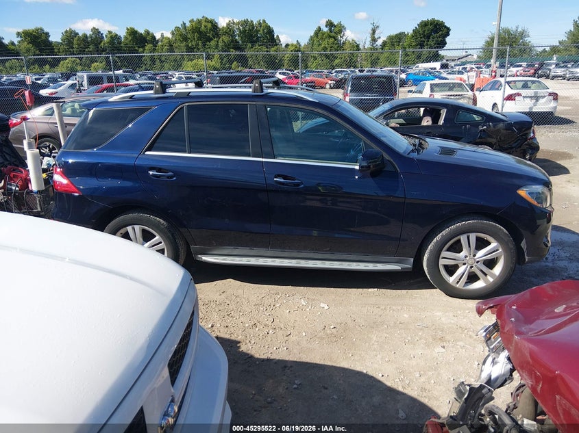 2015 Mercedes-Benz Ml 350 4Matic VIN: 4JGDA5HB4FA583284 Lot: 45295522