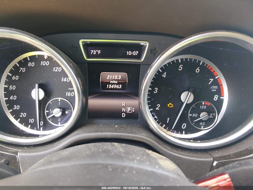 2015 Mercedes-Benz Ml 350 4Matic VIN: 4JGDA5HB4FA583284 Lot: 45295522