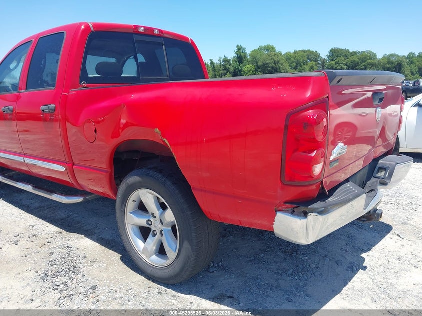 2008 Dodge Ram 1500 Slt VIN: 1D7HA18N68S555692 Lot: 45295526