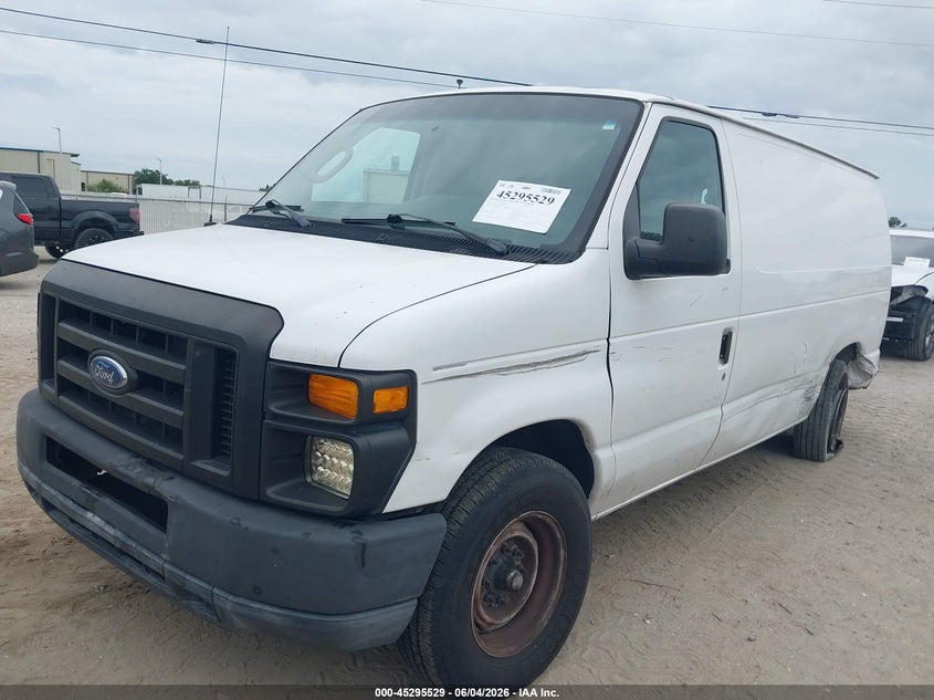Vin: 1ftne1ew4bda69523, lot: 45793385, ford e-150 commercial 20112