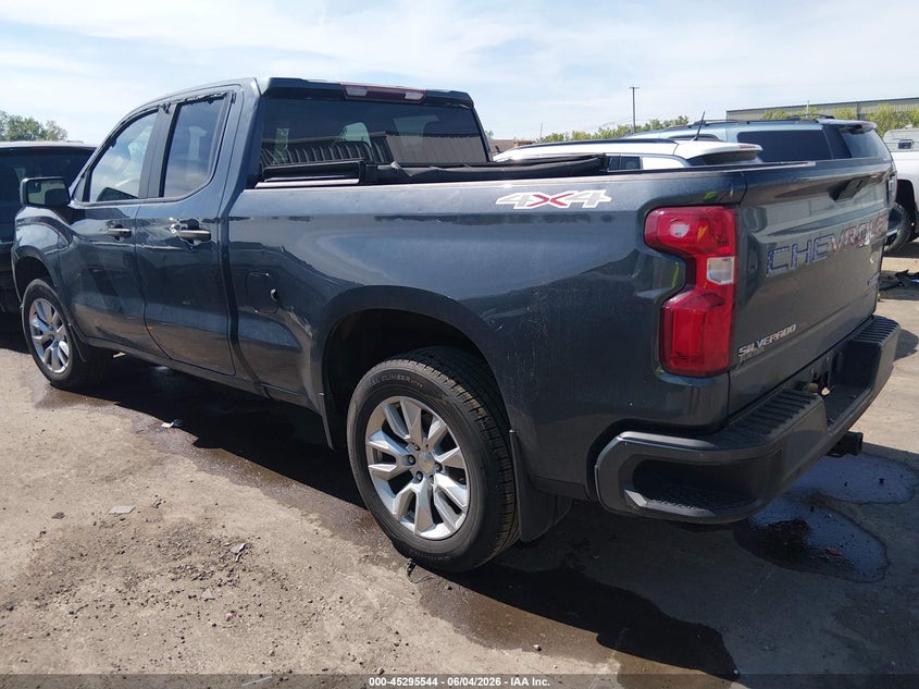 Vin: 1gcrybeh1lz307042, lot: 45793400, chevrolet silverado 1500 4wd  standard bed custom 20203