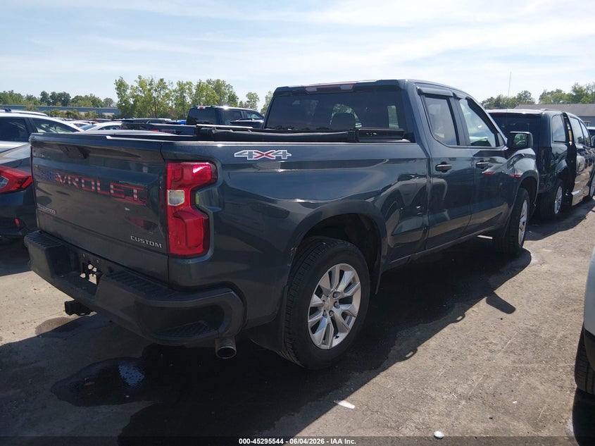 Vin: 1gcrybeh1lz307042, lot: 45793400, chevrolet silverado 1500 4wd  standard bed custom 20204