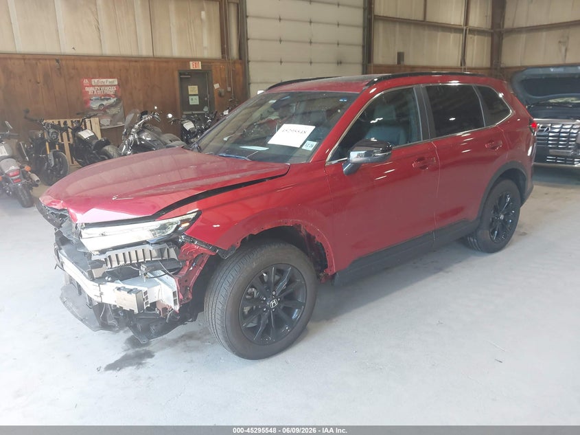 Vin: 7fars6h80re054948, lot: 45793404, honda cr-v hybrid sport-l 20242