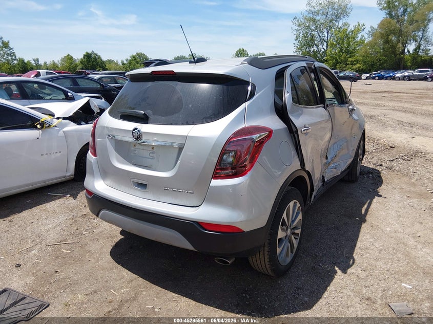 Vin: kl4cjasb2kb828132, lot: 45793417, buick encore fwd preferred 20194