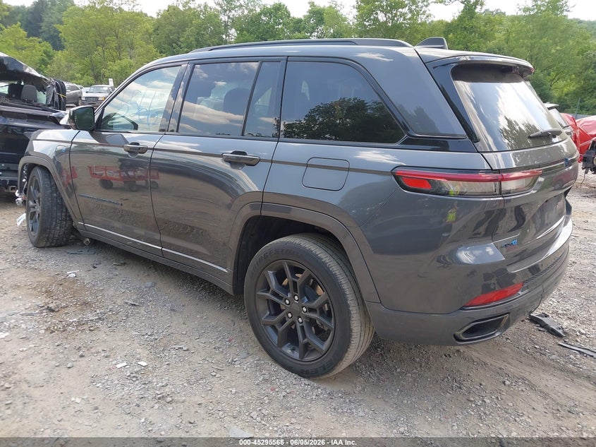 Vin: 1c4rjyb62p8905467, lot: 45793422, jeep grand cherokee 4xe 30th anniversary 20233