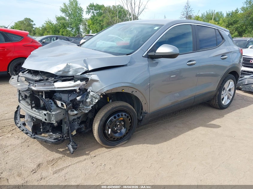 Vin: kl4ambs22rb011354, lot: 45793453, buick encore gx preferred fwd 20242