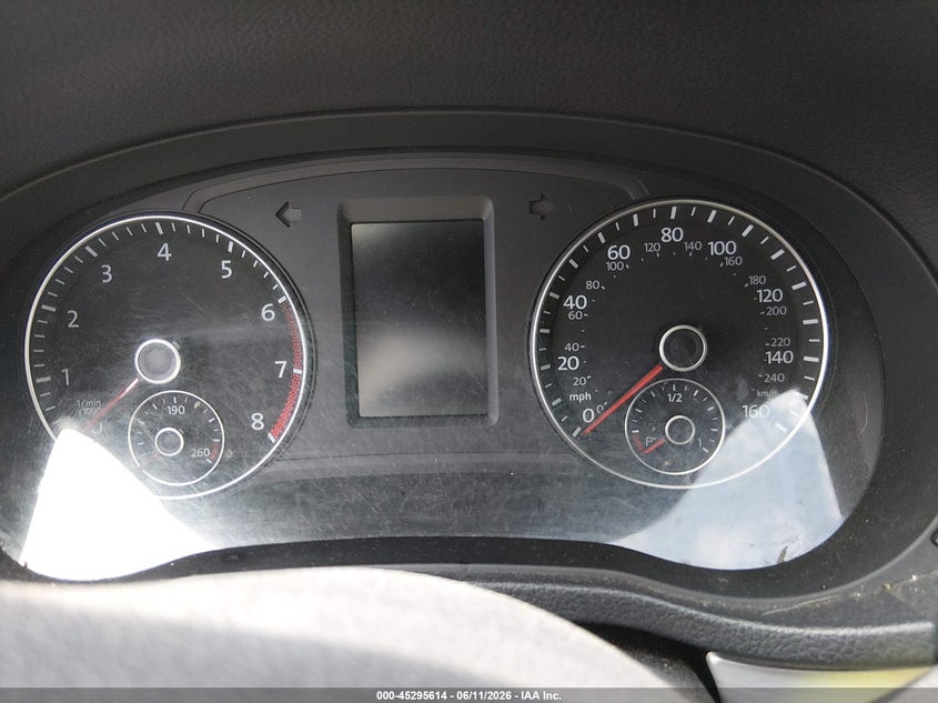2012 VOLKSWAGEN PASSAT SEDAN 2.5L I-5 DOHC, VVT, 170HP