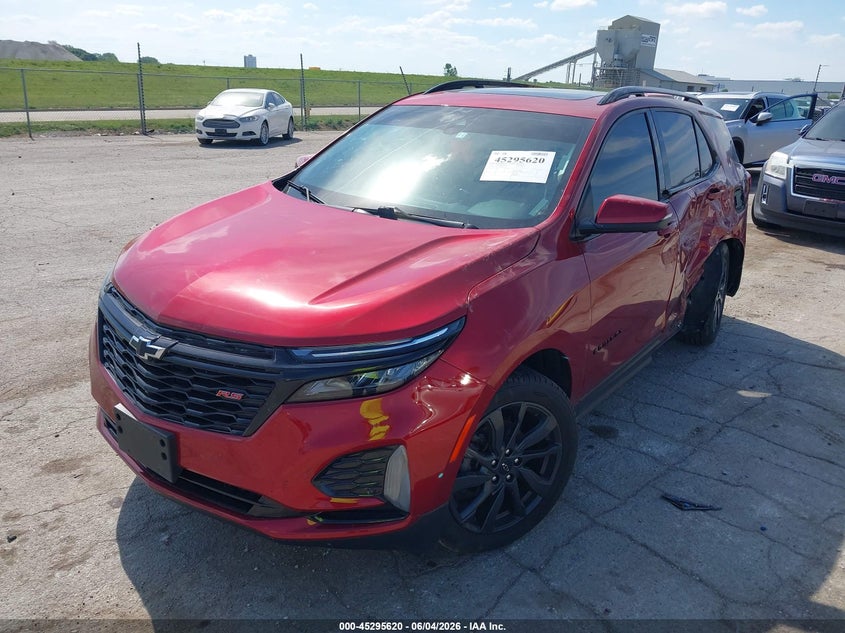 Vin: 3gnaxweg7rs104197, lot: 45793476, chevrolet equinox awd rs 20242