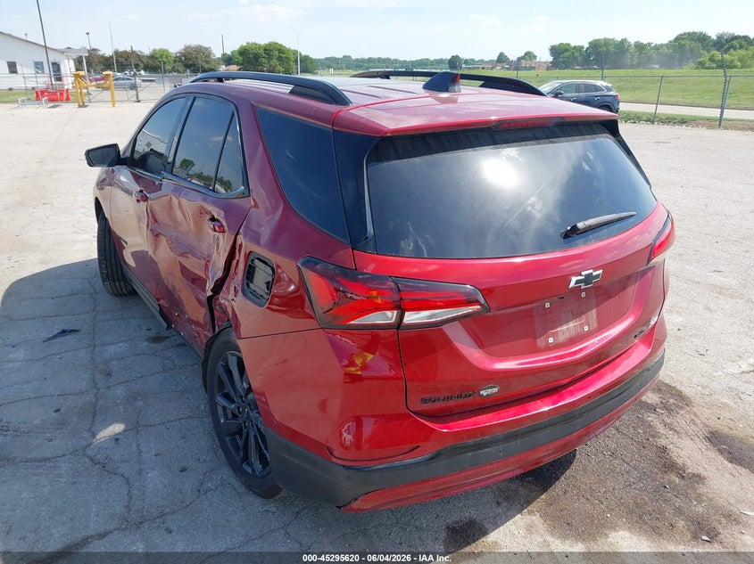 Vin: 3gnaxweg7rs104197, lot: 45793476, chevrolet equinox awd rs 20243