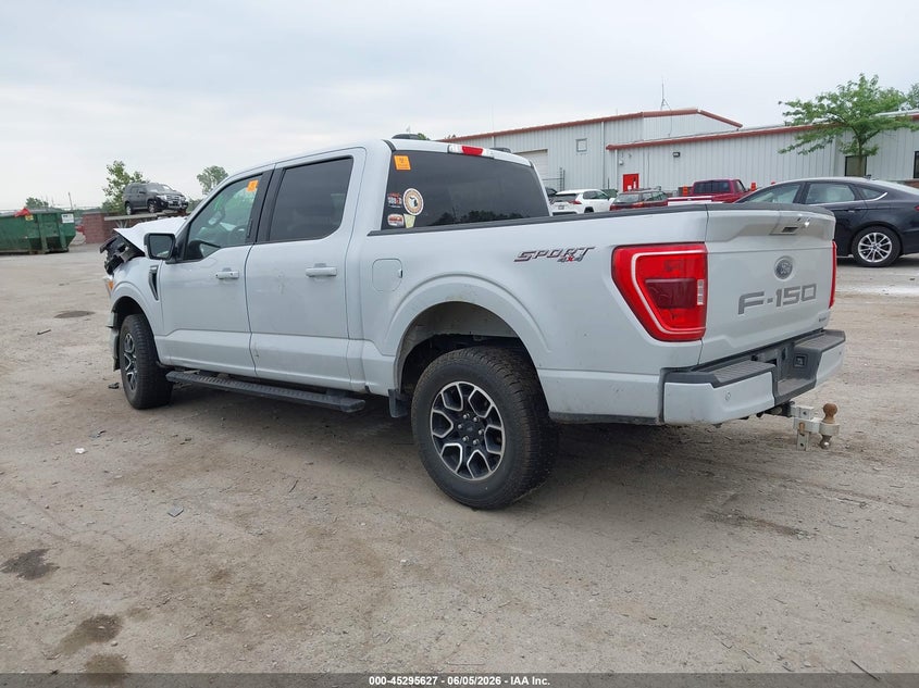 2021 FORD F-150 2.7L V-6 DI, DOHC, V(VIN: 1FTEW1EP9MKE16980
