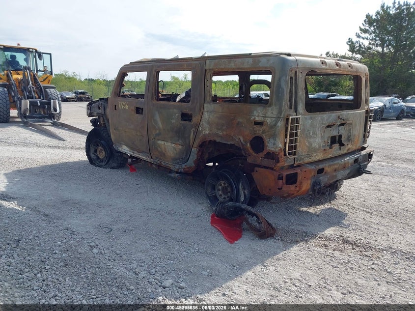 2004 HUMMER H2 SPORT UTILITY VEHICLE 6.0L V-8 316HP