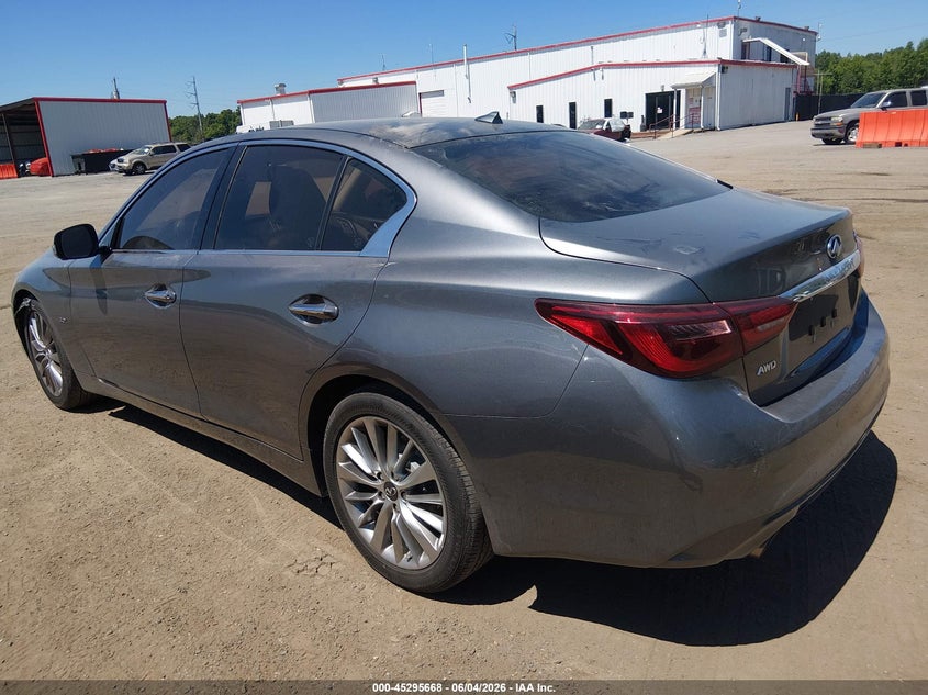 Vin: jn1ev7ar5lm252937, lot: 45793524, infiniti q50 luxe awd 20203